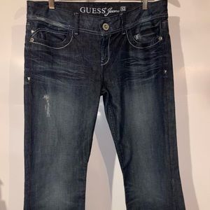 Womens GUESS Daredevil Bootcut jeans - size 32x28